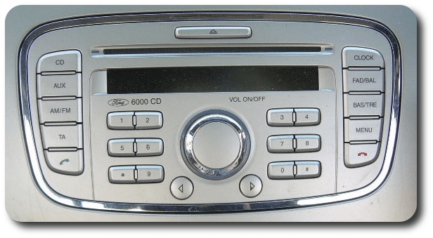 Ремонт штатных магнитол Ford в Краснодаре CD6000